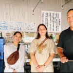 イタリア・コモ市からの交換留学生が市場を見学されました